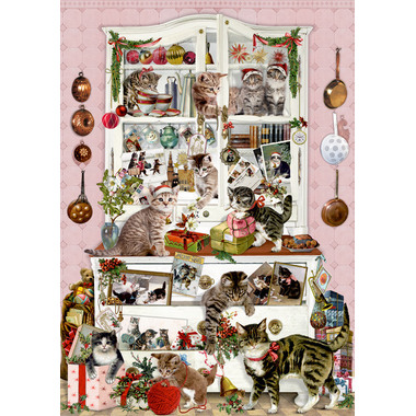 COPPENRATH A3 Adventskalender 94369 Katzen im Advent