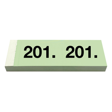 SIMPLEX Blocco guardaroba 201-300 13088 verde 100 fogli