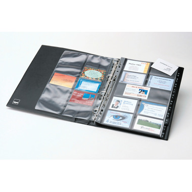 SIGEL Class. cartes visite 325x270mm VZ301 A-Z pour 400 cartes