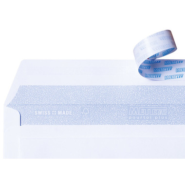 METTLER Buste finestra sinistra C5 8065-100-S30 100g, bianco, colla 30 pezz