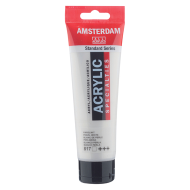 AMSTERDAM Acrylfarbe 120ml 17098172 perlweiss 817