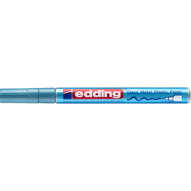 EDDING Paintmarker 751 CREA 1-2mm 751-70 CREA hellblau-metallic