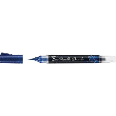 PENTEL Brushpen Dual Metallic XGFH-DC blau