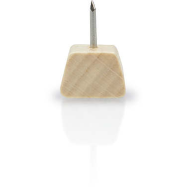 MAGNETOPLAN Design Pinwand-Nadeln 25 Stück 111165549 Wood Series, Birke 18x13x13mm