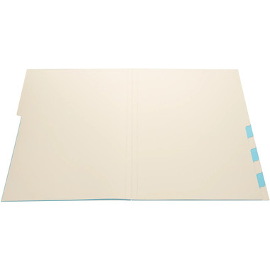 BIELLA Cartella DE A4 326011290U blu/beige 320g, 12 pezzi
