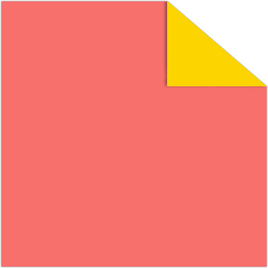 URSUS Faltblätter Duo 15x15cm 22895599F neon 100 Blatt