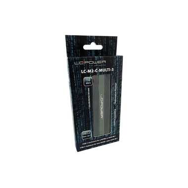 LC-Power Boîtier externe LC-M2-C-MULTI-3 M2