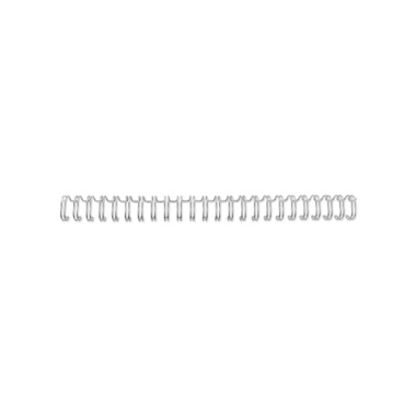 GBC WireBind 6mm 4400026 argento A5 100 pezzi