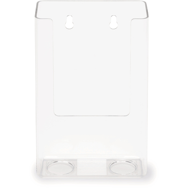DEFLECTO Prospekthalter 115x180mm 76001 transparent DIN lang