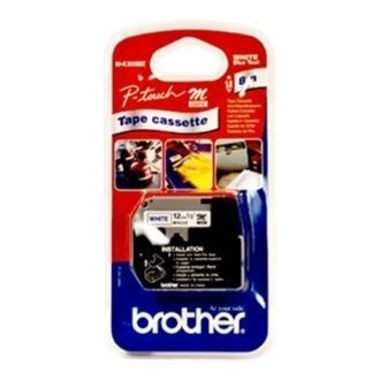 PTOUCH Nastro, non lam. blu/bianco M-K233BZ per PT-65/75/85/110 8mx12mm