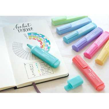 FABER-CASTELL Textliner Pastell 46 1/2/5mm 154666 vert