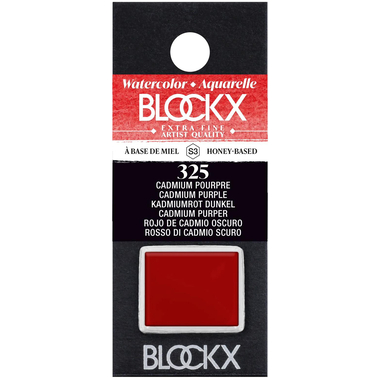 BLOCKX Colori ad acquerello 1.5ml 41325BXC rosso cadmio scuro