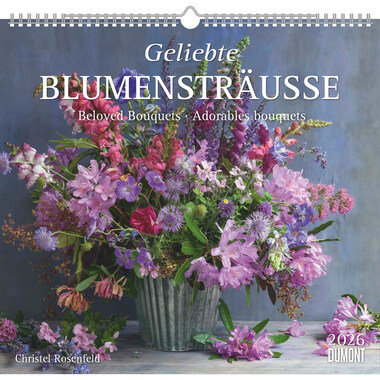 DUMONT Calendrier 2026 260813 Bouquets de fleurs 38x35.5cm