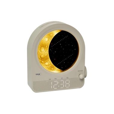 TFA Dostmann Lichtwecker 60.2053.15 mit Mondlampe und Naturgeräuschen