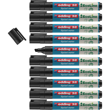EDDING Flipchart Marker 32 1-5mm 32-1 schwarz