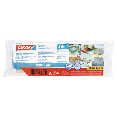 TESA Bâche de protection 20mx1800mm 55614 universelle