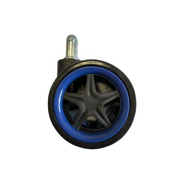 LC-Power Rollen LC-CASTERS-DRIFT 5er Set Blau
