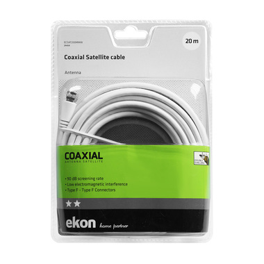Satellite cable connector F | Ekon