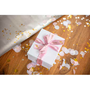 PTOUCH Textilbandkassette gold/pink TZe-RE34 PT-DV600VP 12 mm