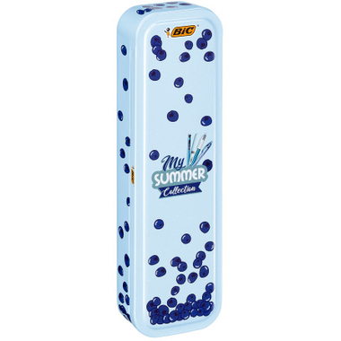BIC Summer Metal Box 978217 blue 4 Stück
