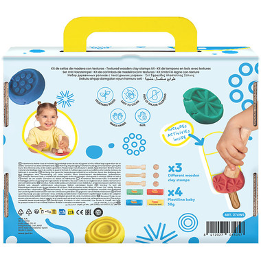 JOVI MY First Baby Knete Set 4x38g 511003749 Plastilina Baby