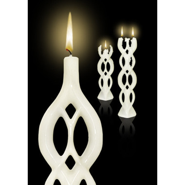 ALUSI Kerzen Lela AC0027 weiss