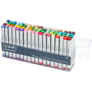 COPIC Marker Classic 20075162 Set C, 72 Stück