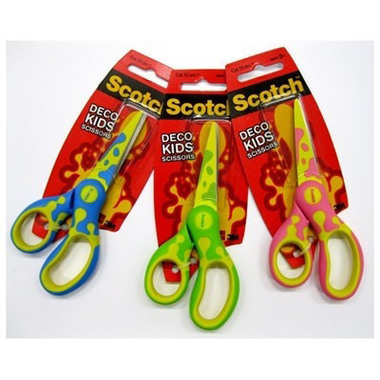 SCOTCH Kinderschere Deco Kids 13cm 1641 6-farbig assortiert