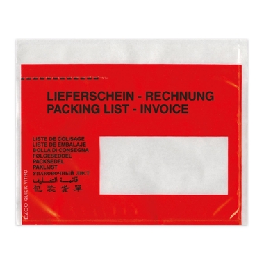 ELCO Busta postale Quick Vitro C6 29031.80 rosso 250 pezzi