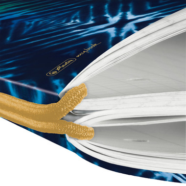 HERLITZ Taccuino A4, 80 g/m2 50044368 New Batik Fearless kar./lin.