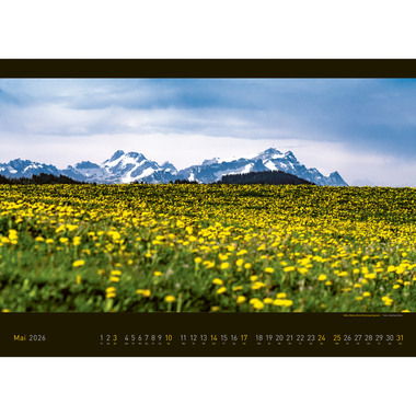 APPENZELLER Calendrier 2026 9783858829030 Appenzellerland AL 70x50cm