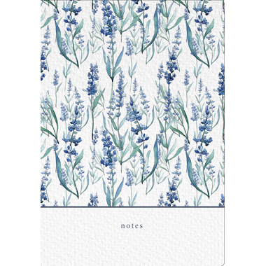 NATUR VERLAG Taccuino crushpaper A5 11002N disegno lavanda, puntinato