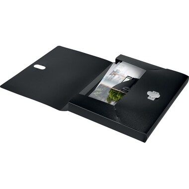 LEITZ Vaschetta potadoc. Recycle A4 4623-00-95 nero