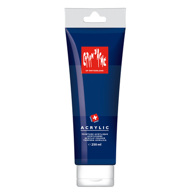 CARAN D'ACHE Couleur acrylique 250ml 2810.149 bleu nuit