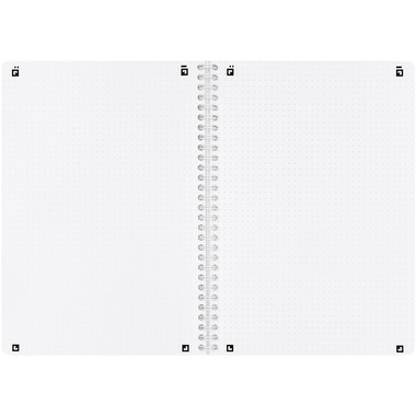 OXFORD Collegeblock SCRIBZEE A4+ 400132378 dotted, grünblau 80 Blatt