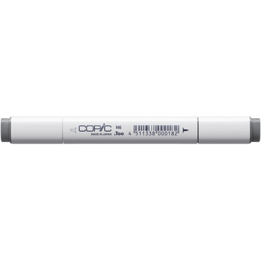 COPIC Marker Classic 2007592 N-6 - Neutral Grey No.6