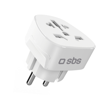 Adaptateur de voyage universel Schuko | SBS