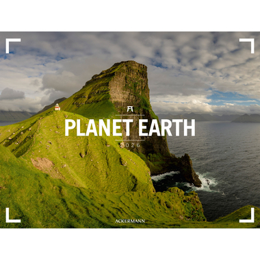 ACKERMANN Bildkalender 2026 3614 Planet Earth DE/E 66x50cm