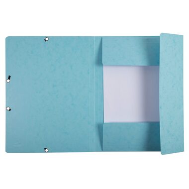 EXACOMPTA Gummibandmappe Aquarel A4 55528E blau
