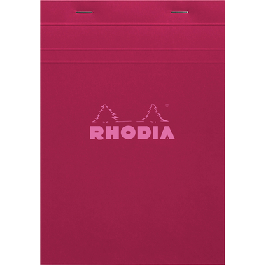 RHODIA Notizblock Couleurs Nr.16 A5 16304C rot, kariert 80 Blatt