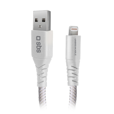 Ultra-resistant USB - Lightning data and charging cable