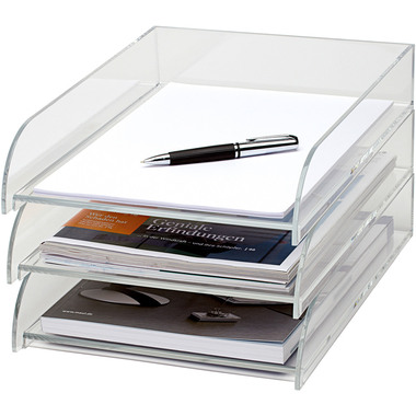 MAUL Corbeille Courrier Acryl A4 1950105 transparent