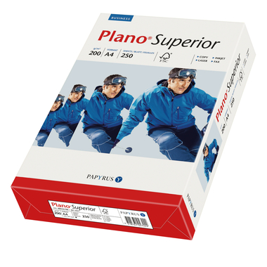 PLANO SUPERIOR Kopierpapier A4 88026788 weiss, 200g SB FSC 250 Blatt
