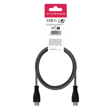 Connettore HDMI 10m 4K/24Hz nero | Vivanco