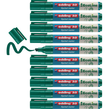 EDDING Flipchart Marker 32 1-5mm 32-4 verde