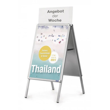 MAGNETOPLAN Aufsatzschild A1 20 für Kundenstopper