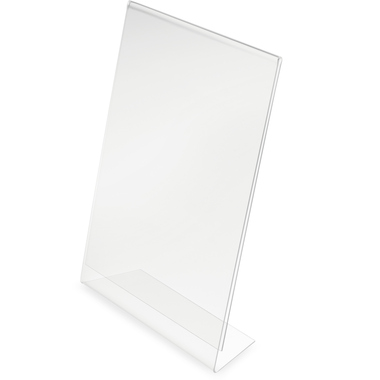 DEFLECTO Display Tavola A5 47501 in diagonale, verticale