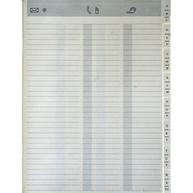 BREPOLS Adressreg. Timing chamois 0.133.9900 17x22cm 17x22cm