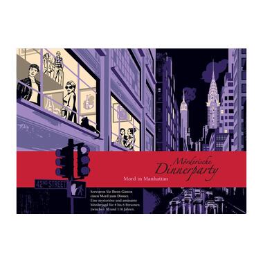 Blaubart Verlag Party game Dîners meurtriers – Meurtre à Manhattan