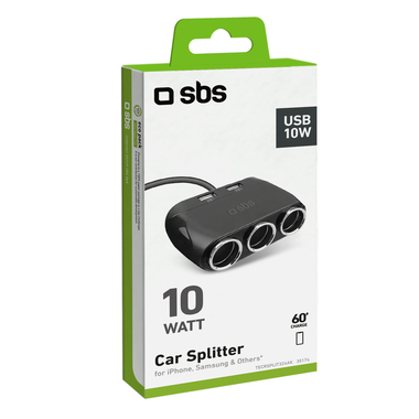 Multi-socket car charger splitter| SBS